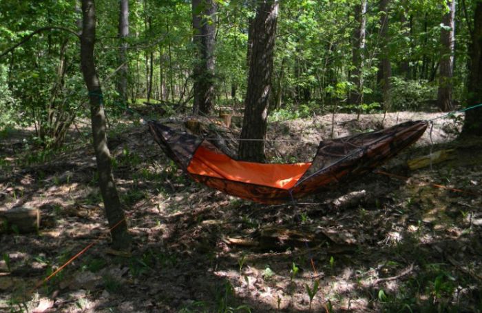 Гамак Piligrim WoodLand з москітною сіткой