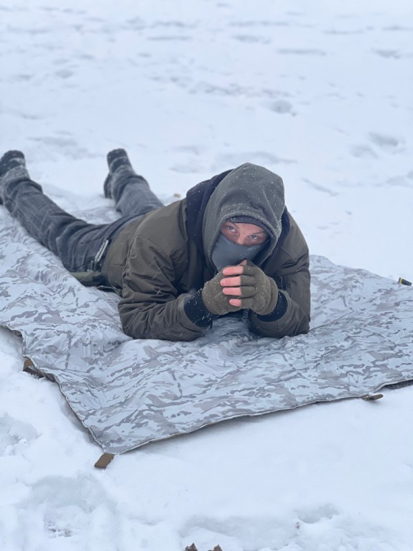 8 в 1 Пончо трансформер Felon Army (Мультікам - Мультікам Алпайн)