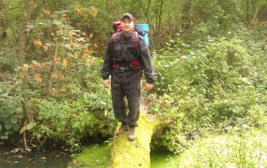 Змеиные валы и озеро в карьере.. Август 2014