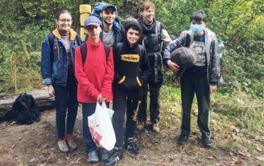 Тренировка выживальщиков [работа с ножом]