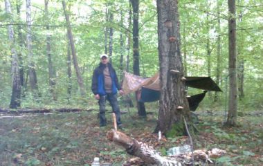 Дождь, гамак. Сентябрь 2013