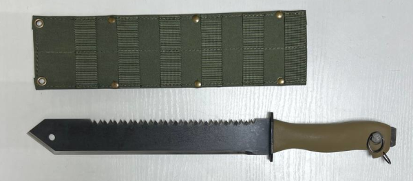 Важке мачете-пилка Вовкулака Танто Хеві Метал